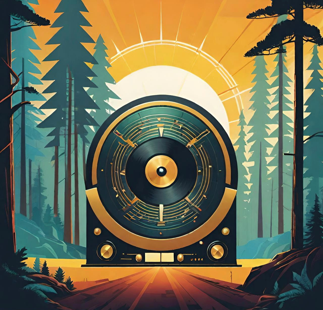 The Forest Park Beat Tape Vinyl LP
